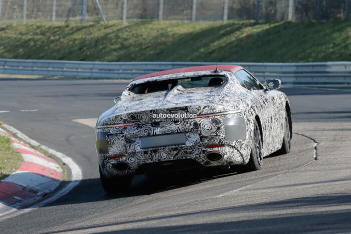 bmws 500k skytop roadster spied on the nurburgring in pre production form 18