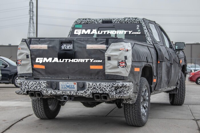 imgi 64 2027 GMC Sierra AT4 Prototype Spy Shots December 2025 Exterior 017