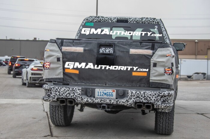 imgi 65 2027 GMC Sierra AT4 Prototype Spy Shots December 2025 Exterior 016