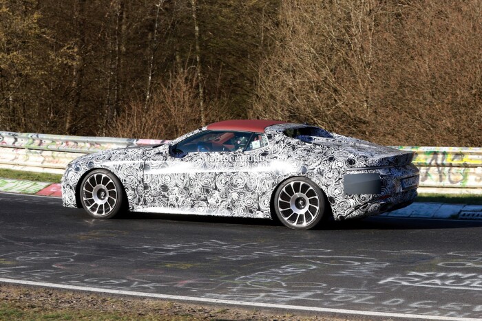 bmws 500k skytop roadster spied on the nurburgring in pre production form 36
