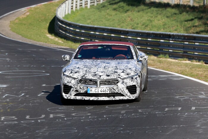 bmws 500k skytop roadster spied on the nurburgring in pre production form 27