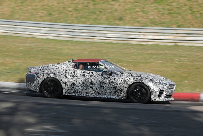 bmws 500k skytop roadster spied on the nurburgring in pre production form 22