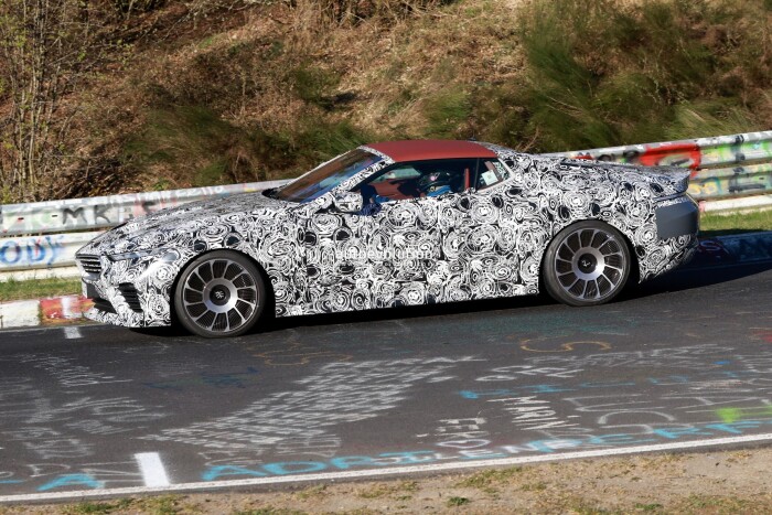 bmws 500k skytop roadster spied on the nurburgring in pre production form 34