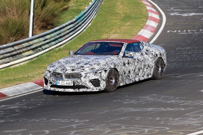 bmws 500k skytop roadster spied on the nurburgring in pre production form 32