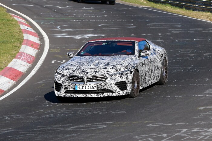bmws 500k skytop roadster spied on the nurburgring in pre production form 30