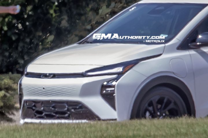 2027-Chevrolet-Bolt-EV-Spy-Shots-No-Camo-August-2025-Exterior-012-front-three-quarters-front-fascia