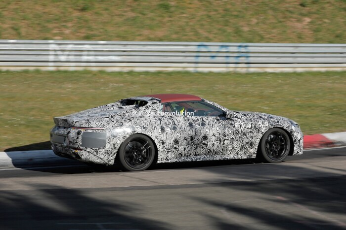 bmws 500k skytop roadster spied on the nurburgring in pre production form 24