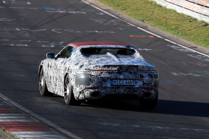 bmws 500k skytop roadster spied on the nurburgring in pre production form 40