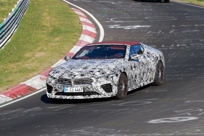 bmws 500k skytop roadster spied on the nurburgring in pre production form 31