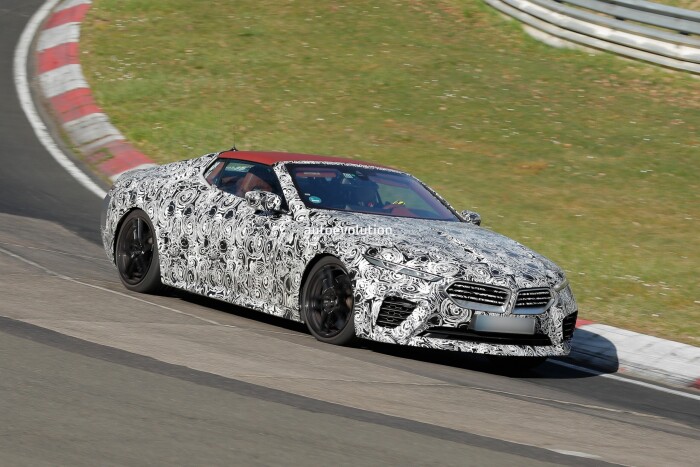 bmws 500k skytop roadster spied on the nurburgring in pre production form 21