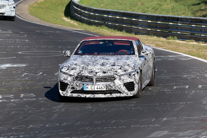 bmws 500k skytop roadster spied on the nurburgring in pre production form 28