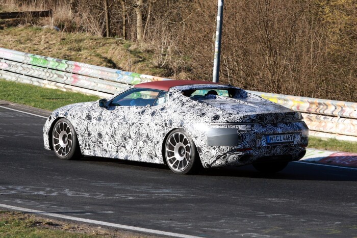 bmws 500k skytop roadster spied on the nurburgring in pre production form 37